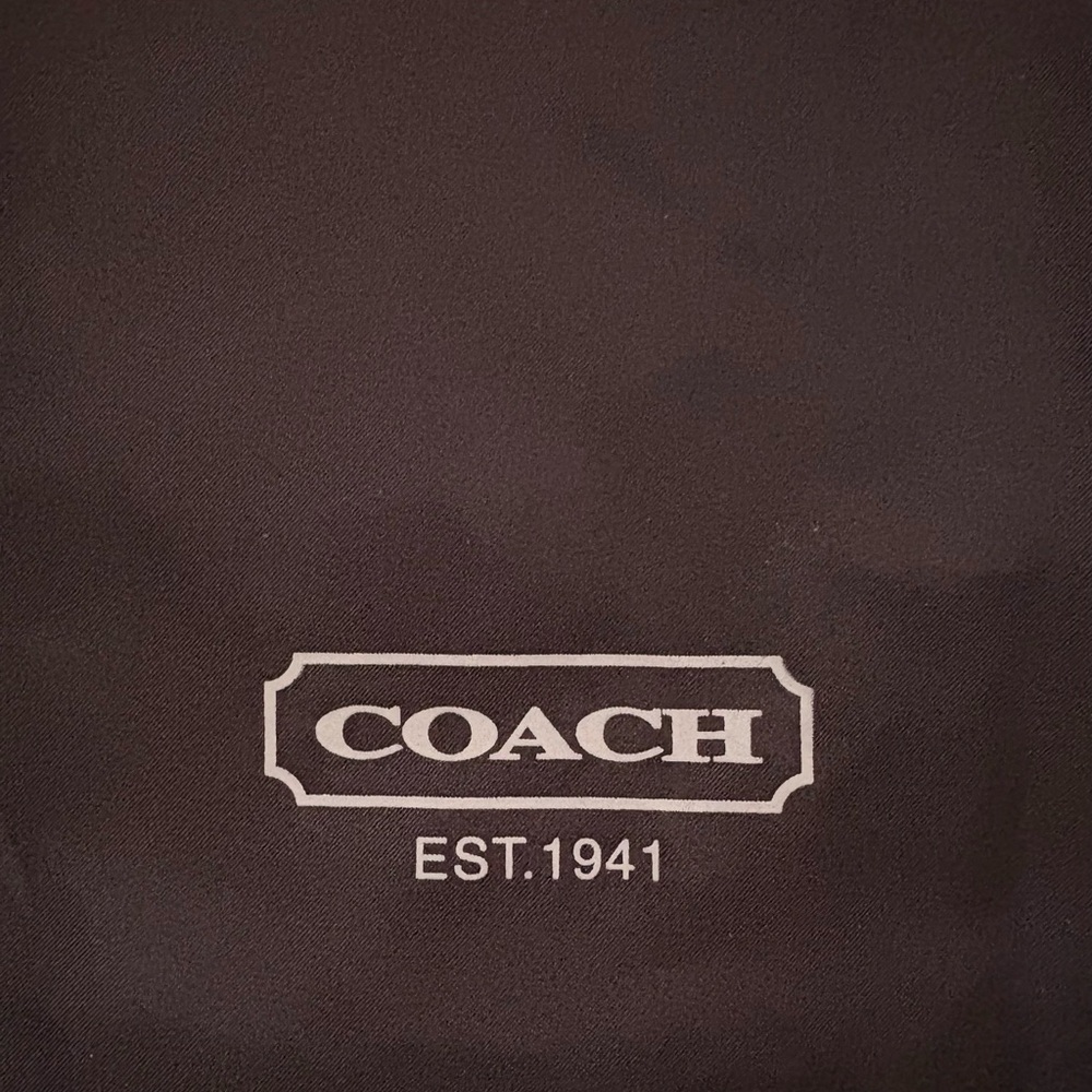 Coach Dark Brown Storage/Dust Bag - Picture 2 of 2